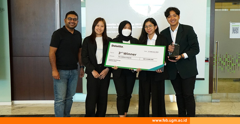 Juara 3 Deloitte Tax Challenge 2023