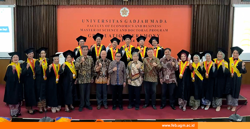 Pelepasan Wisuda Pascasarjana Juli 2024