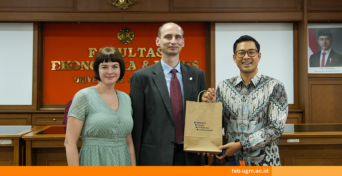 FEB UGM dan Mendel University Brno Jajaki Kolaborasi di Bidang Pendidikan dan Riset di tahun 2025