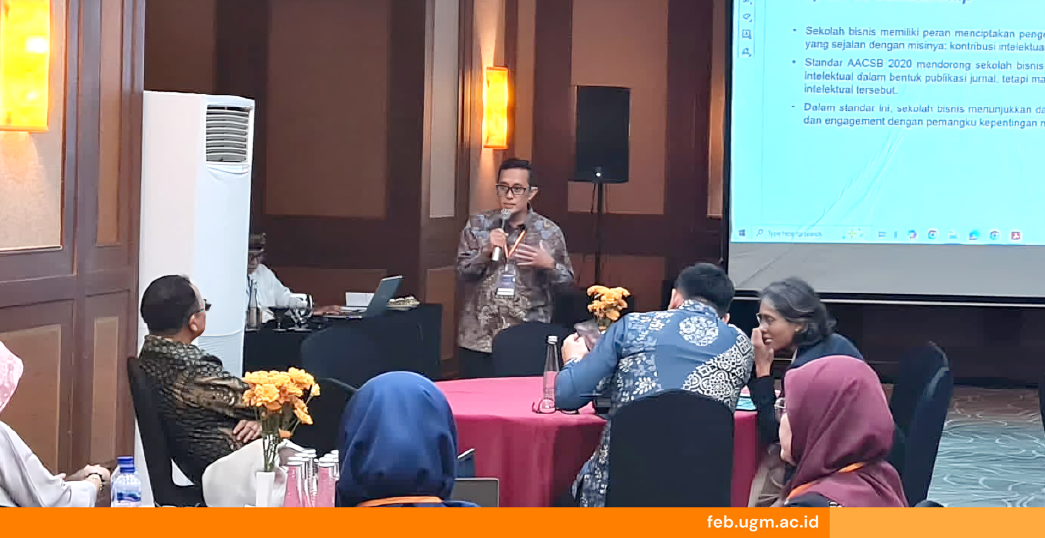 Dekan FEB UGM Hadiri AFEBI 2025