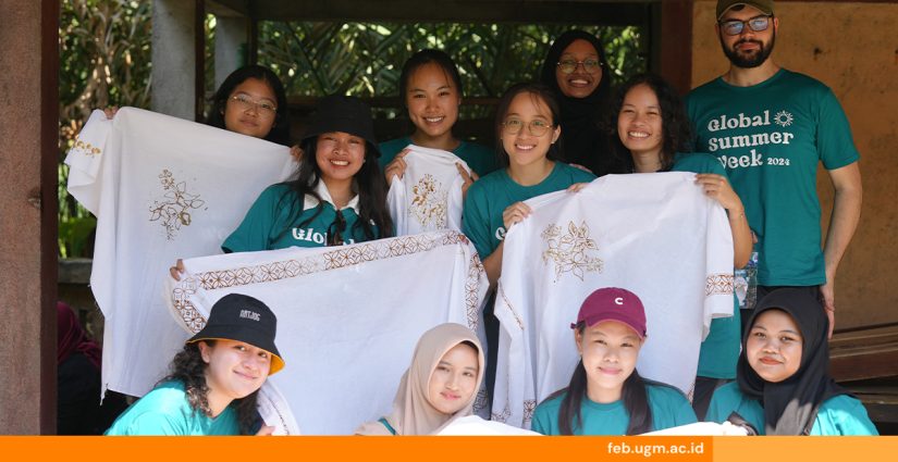 Mahasiswa internasional mengikuti Global Summer Week 2025 FEB UGM di Yogyakarta, berkolaborasi mengembangkan model bisnis berkelanjutan mendukung SDGs.