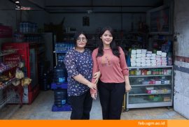 Soraya Esther Br. Sitanggang, mahasiswi muda FEB UGM penerima beasiswa penuh, simbol akses pendidikan inklusif dan berkualitas.