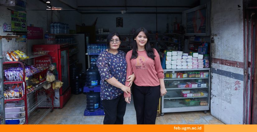 Soraya Esther Br. Sitanggang, mahasiswi muda FEB UGM penerima beasiswa penuh, simbol akses pendidikan inklusif dan berkualitas.