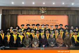Wisuda Pascasarjana FEB UGM Periode ! TA 2025:2026