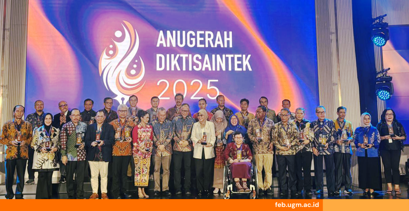 Wuri Handayani di Anugerah Diktisaintek 2025