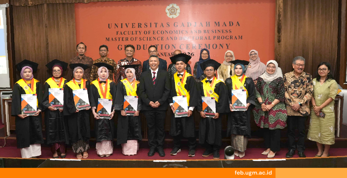 Wisuda Pascasarjana FEB UGM
