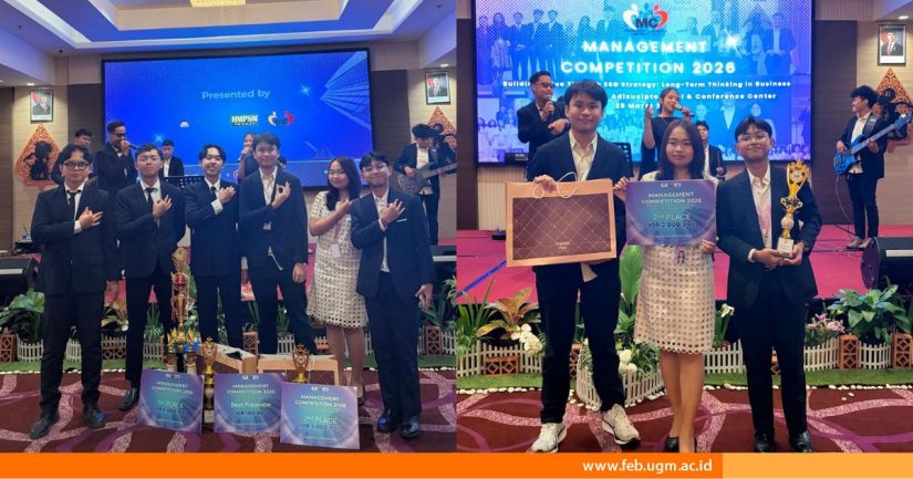 Tim Mahasiswa FEB UGM Borong Juara di National Business Case Competition 2026