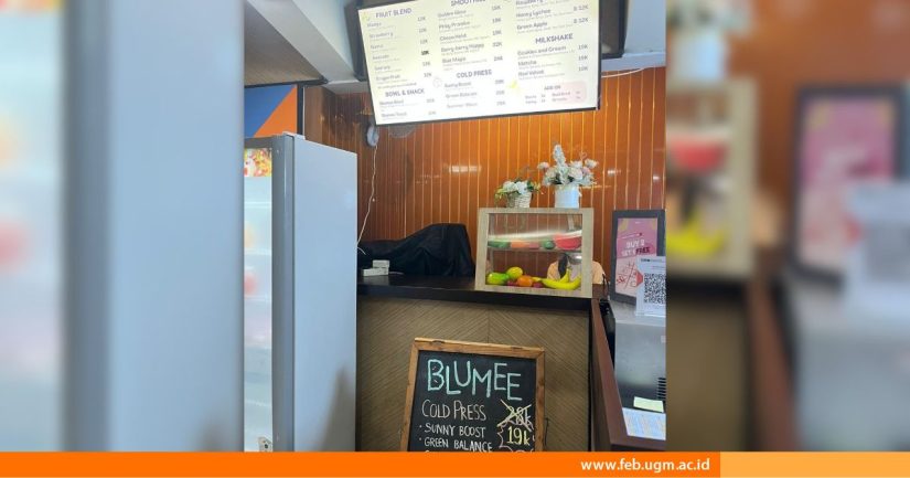 Blumee, Healthy Fruit Bar Karya Mahasiswa FEB UGM yang Hadirkan Gaya Hidup Sehat di Kampus