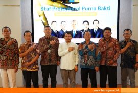 FEB UGM Melepas 5 Staf Profesional Purnabakti