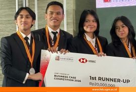 Mahasiswa FEB UGM Raih Juara di HSBC Indonesia Business Case Competition 2026