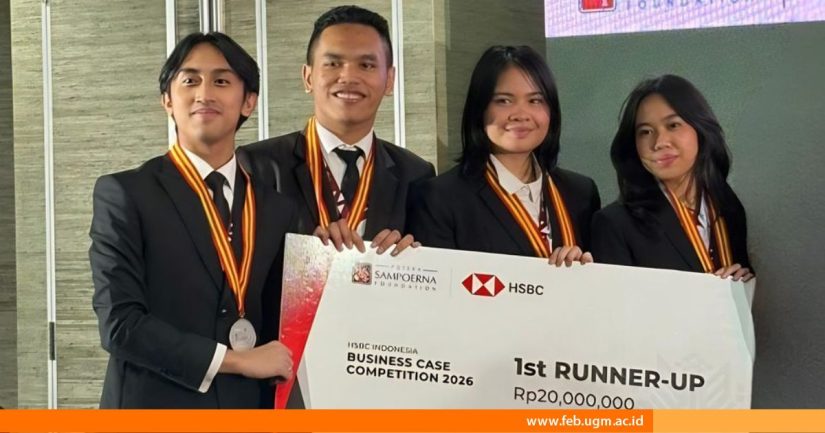 Mahasiswa FEB UGM Raih Juara di HSBC Indonesia Business Case Competition 2026