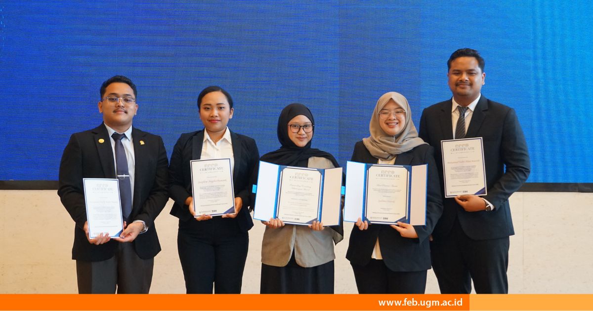 Mahasiswa MBA FEB UGM Raih Penghargaan di Ajang Internasional GCCP 2026 di Tiongkok
