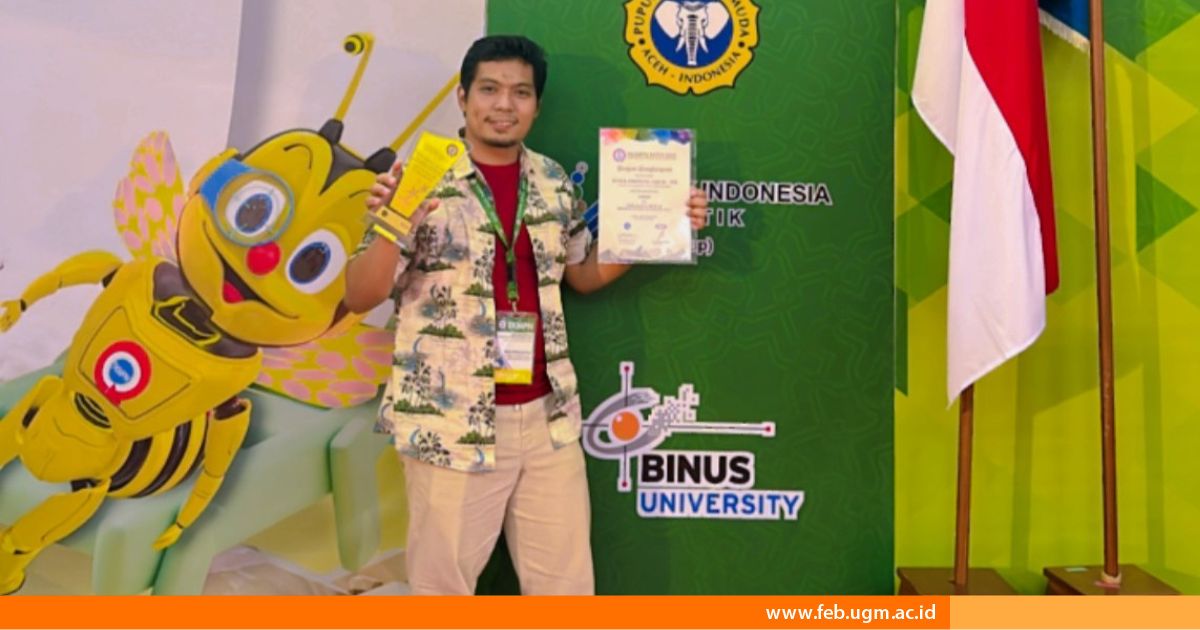 Perjalanan Heri Primadona Lolos Double Degree UGM dan University of Glasgow