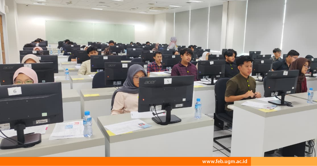 4.396 Peserta Ikuti UM UGM CBT 2026 di FEB UGM