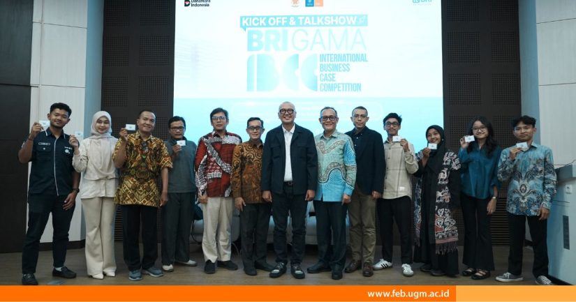FEB UGM, BRI, dan KAFEGMA Gelar Kompetisi Bisnis Internasional GAMA IBCC 2026