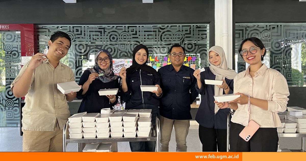 FEB UGM Dukung Mahasiswa FEB UGM Hadapi UAS Melalui Program Mood Booster