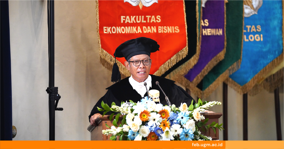 Pengukuhan Prof Eko Suwardi FEB UGM