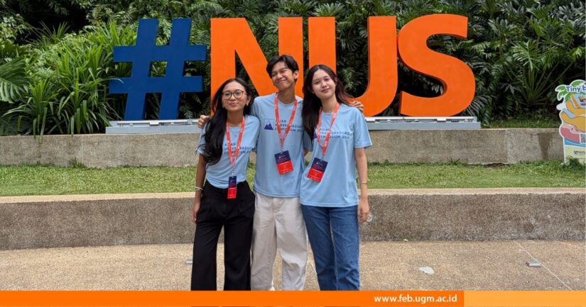 Mahasiswa FEB UGM Ikuti Asian Undergraduate Symposium 2026 di Singapura
