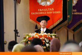Prof. Sony Warsono Dikukuhkan sebagai Guru Besar UGM, Dorong Transformasi Akuntansi
