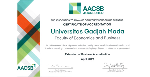 Thumbnail Sertifikat AACSB 2019