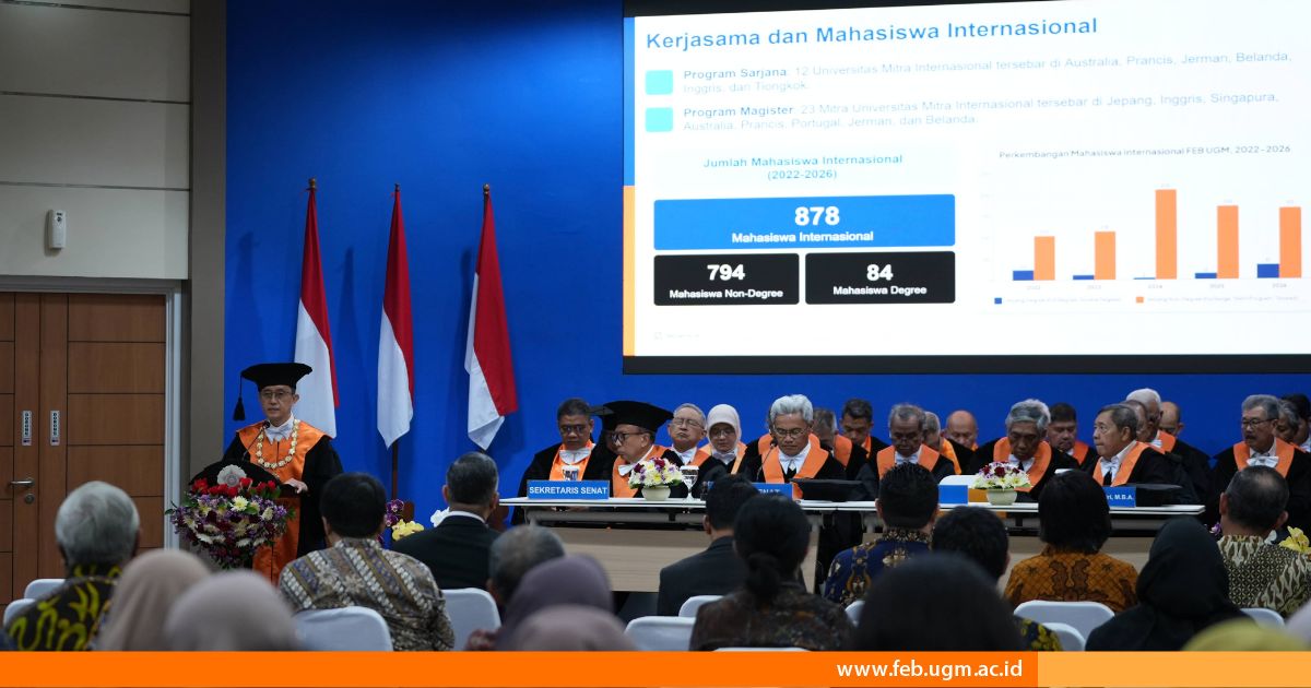 Laporan Dekan FEB UGM - Kerjasama dan Mahasiswa Internasional