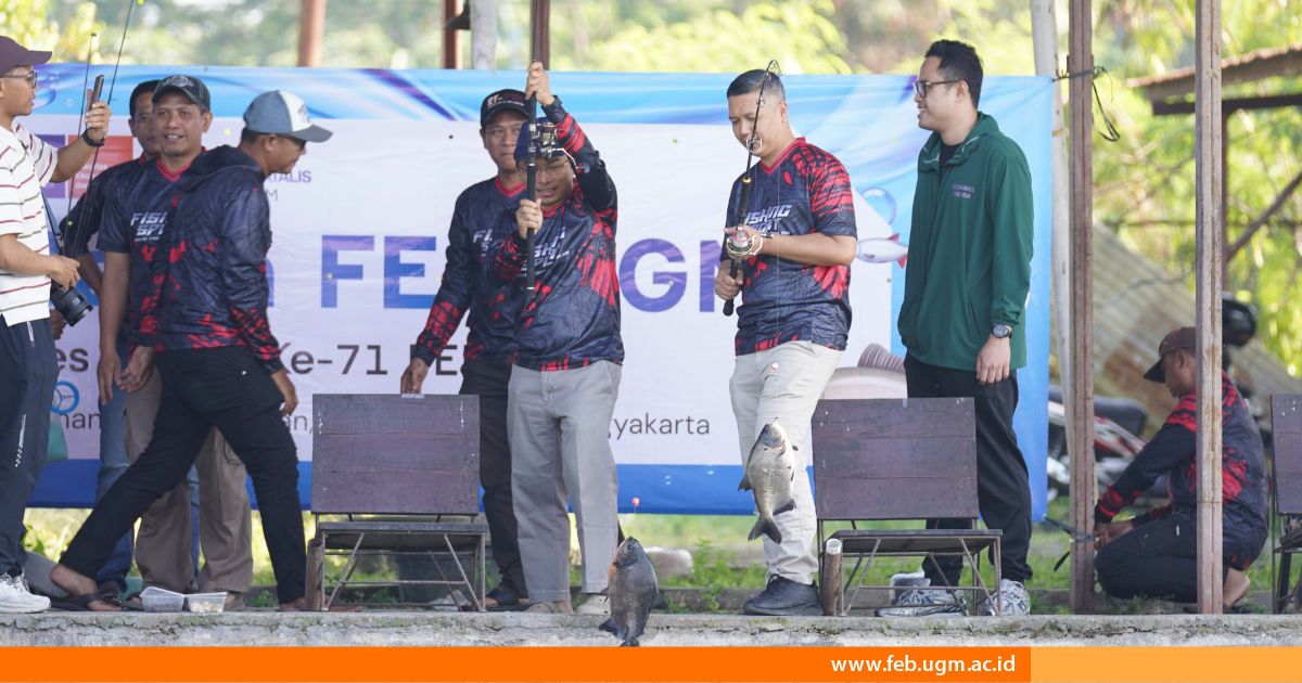 Pembukaan Simbolis Mancing Mania FEB UGM