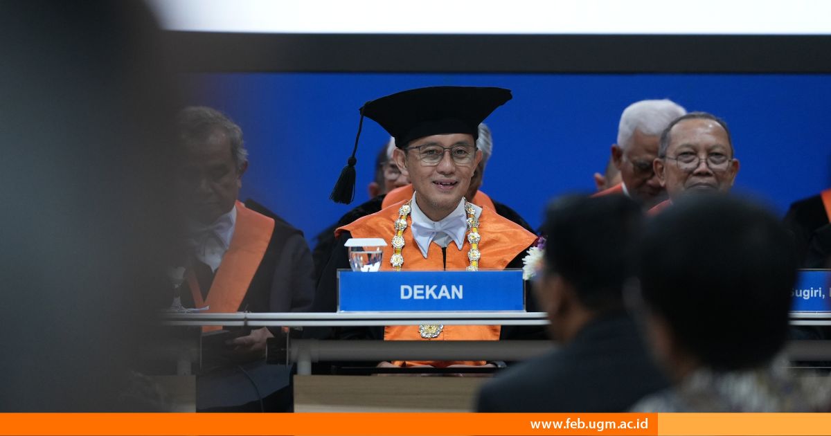 Rapat Senat Terbuka 2026 - Dekan FEB UGM