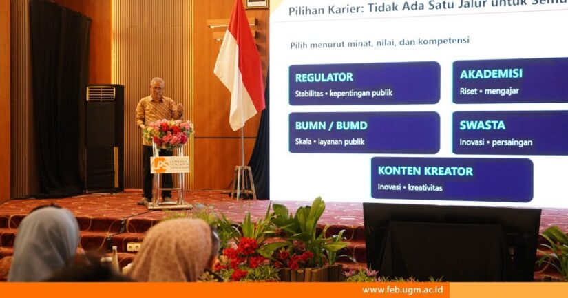 Anggito Abimanyu Dorong Mahasiswa untuk Tingkatkan Kompetensi