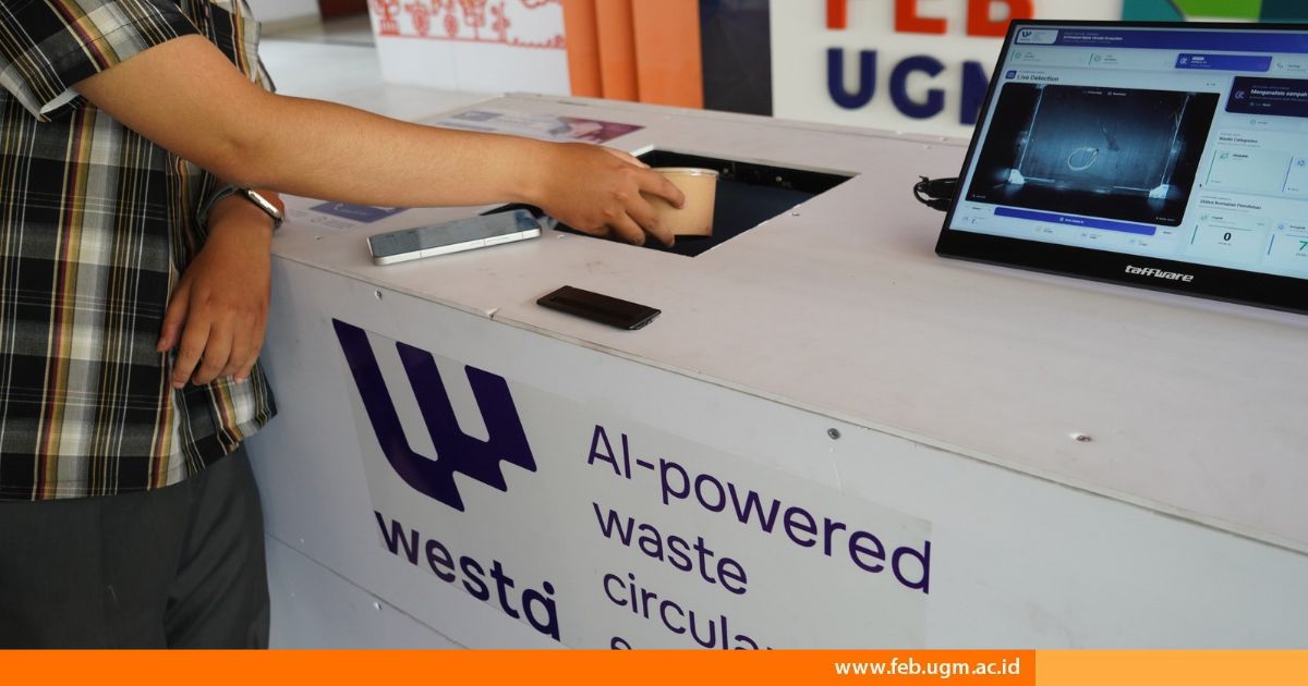 FEB UGM Kembangkan Ekosistem Data Pengelolaan Sampah Terintegrasi dengan Smart Waste Bin Berbasis AI dan Ekonomi Sirkular