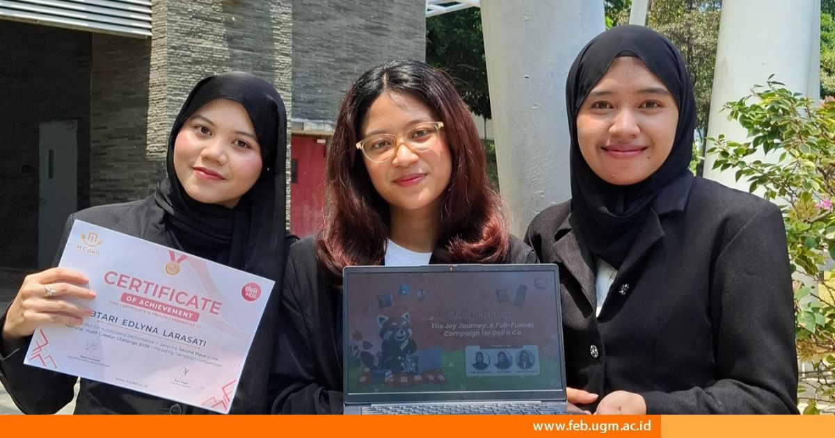 Mahasiswa FEB UGM Juara 2 the National Youth Creator Challenge 2026